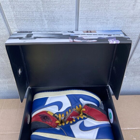 Union LA x Air Jordan 1 Retro High NRG Storm Blue - Size 8.5 - BV1300 146 main image 7